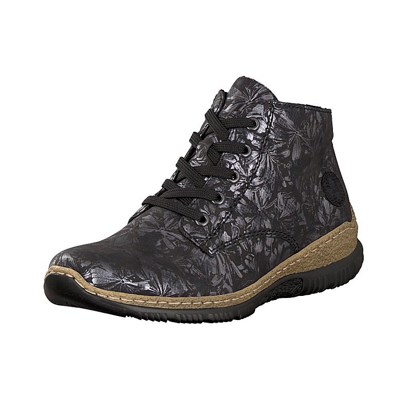 Botas Rieker N3241-90 Para Mulher - Pretas